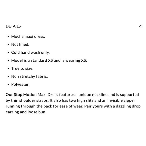 Hello Molly | Stop Motion Maxi Dress Mocha - Picture 3 of 5